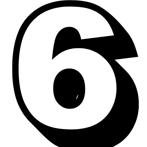 6 - number